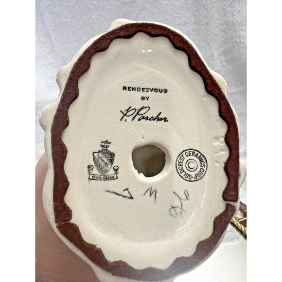 Goldcrest Creation "Rendezvous" by P. Porcher – Figurine #812 – 8.5" Tall - Picture 10 of 11